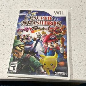 Wii Game super smashbros brawl
